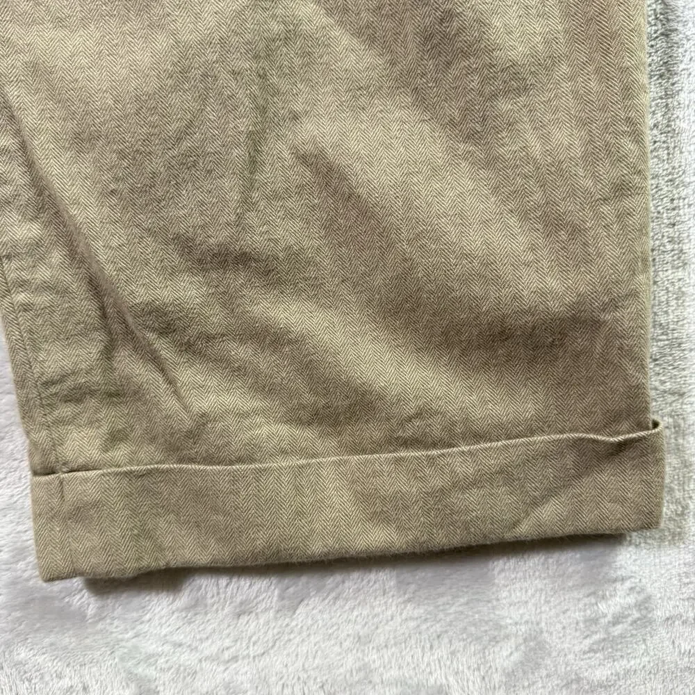 Vintage Polo Ralph Lauren Men's Chino Pants Size‎ 38/30 Tan Dress Pants Cotton
